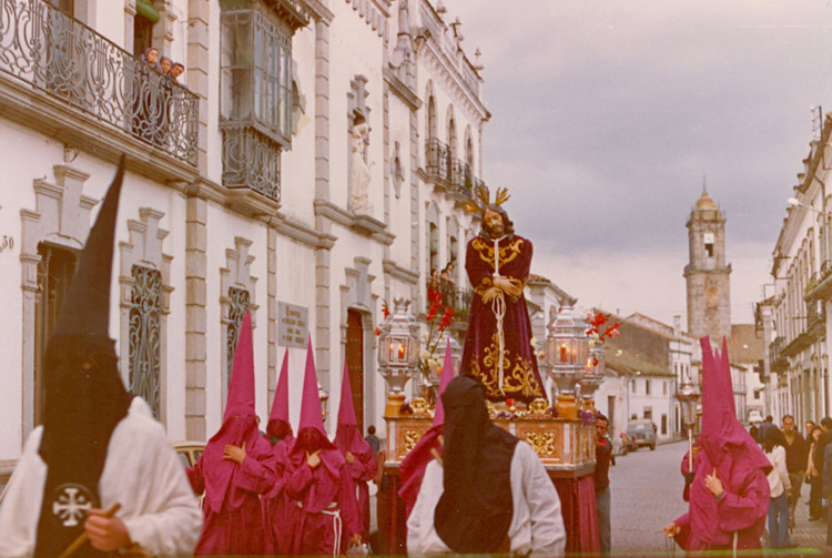 A&Ntilde;O 1979 - PRIMERA SALIDA PROCESIONAL DE LA COFRADIA DE JESUS CAUTIVO