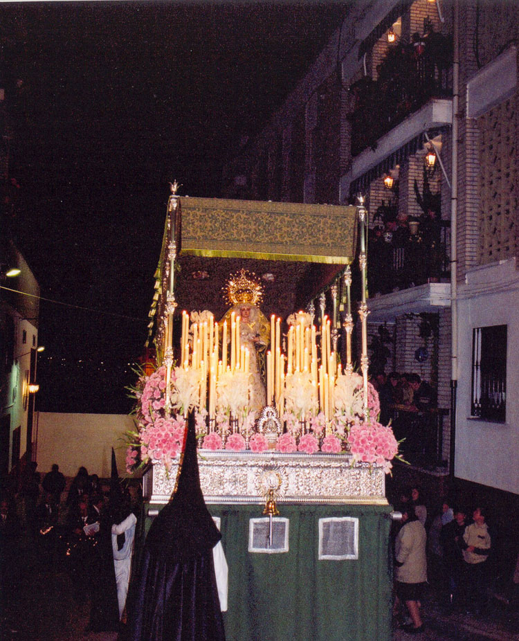 COMIENZO DE LA PROCESION DEL PASO DE PALIO