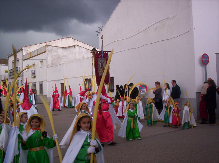 SEMANA SANTA 2007 - PROCESION DE LA BORRIQUITA - FOTOGRAFIA: PEDRO MEDEL