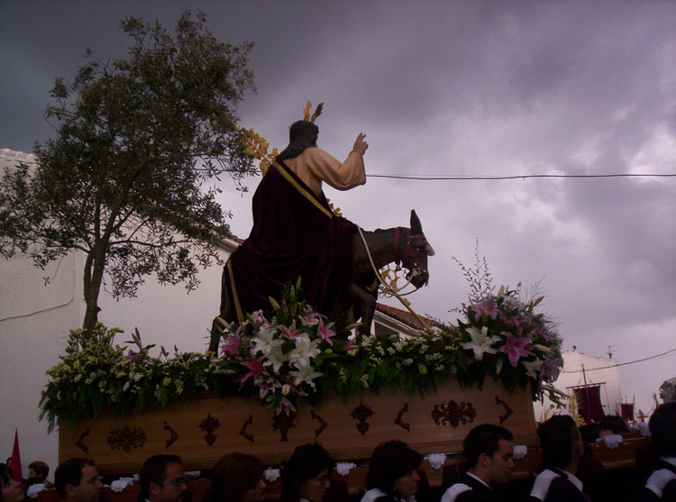 SEMANA SANTA 2007 - PROCESION DE LA BORRIQUITA - FOTOGRAFIA: PEDRO MEDEL