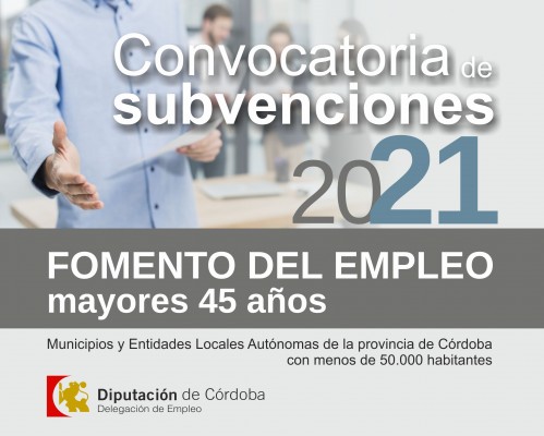 Fomento Empleo mayores 45