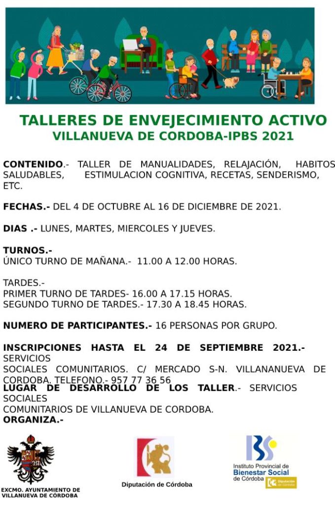 Talleres envejecimiento activo