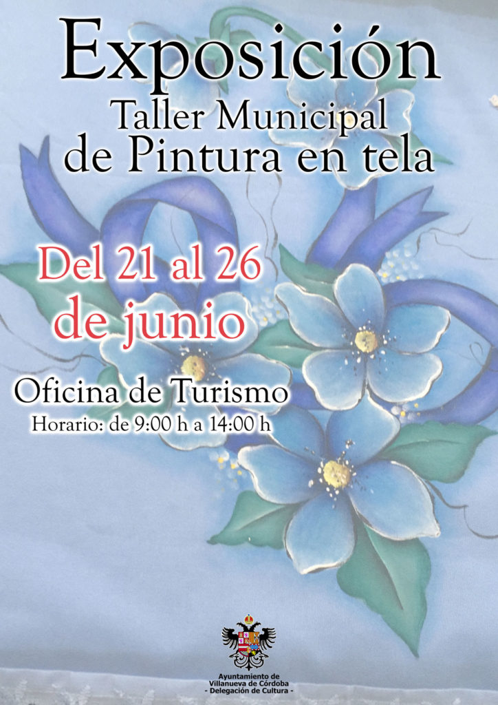 Exposición Taller Municipal de pintura en tela