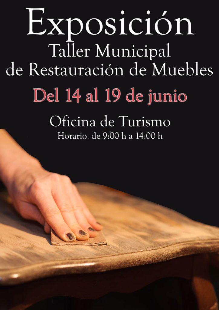 Exposición restauración muebles