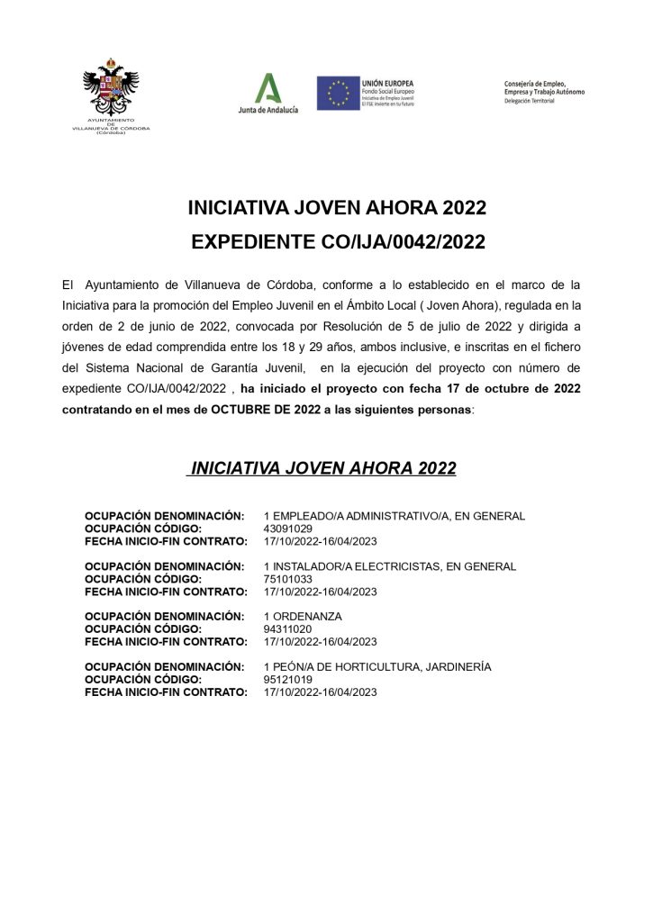 Iniciativa Joven Ahora