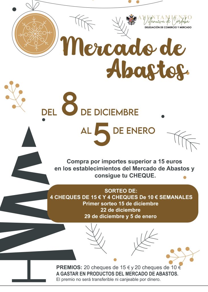 Mercado de Abastos en Navidad