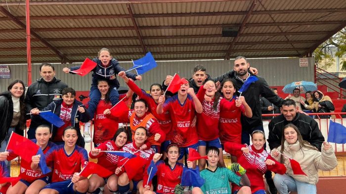 El Cadete Femenino del Atlético Villanueva Campeón de Liga.