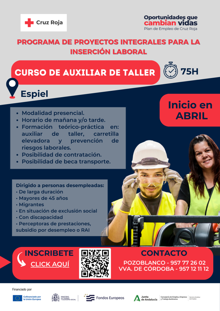 Curso de Auxiliar de Taller