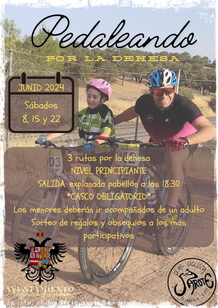 Rutas Pedaleando por la Dehesa