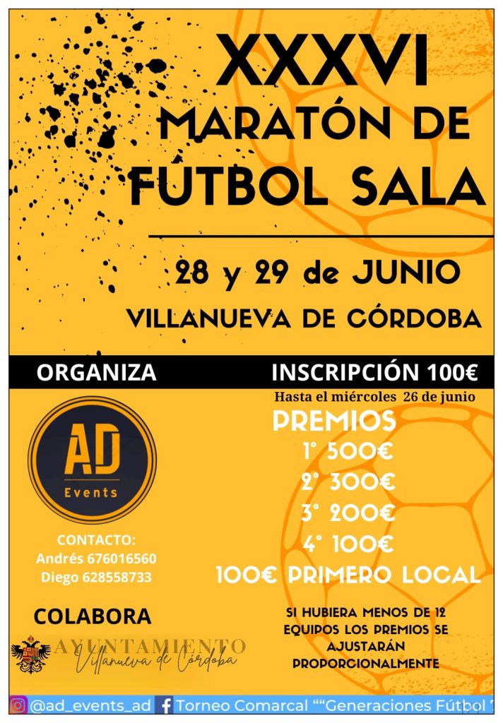 36º Maratón de Fútbol Sala