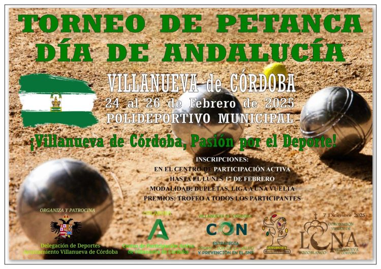Torneo de Petanca Día de Andalucía