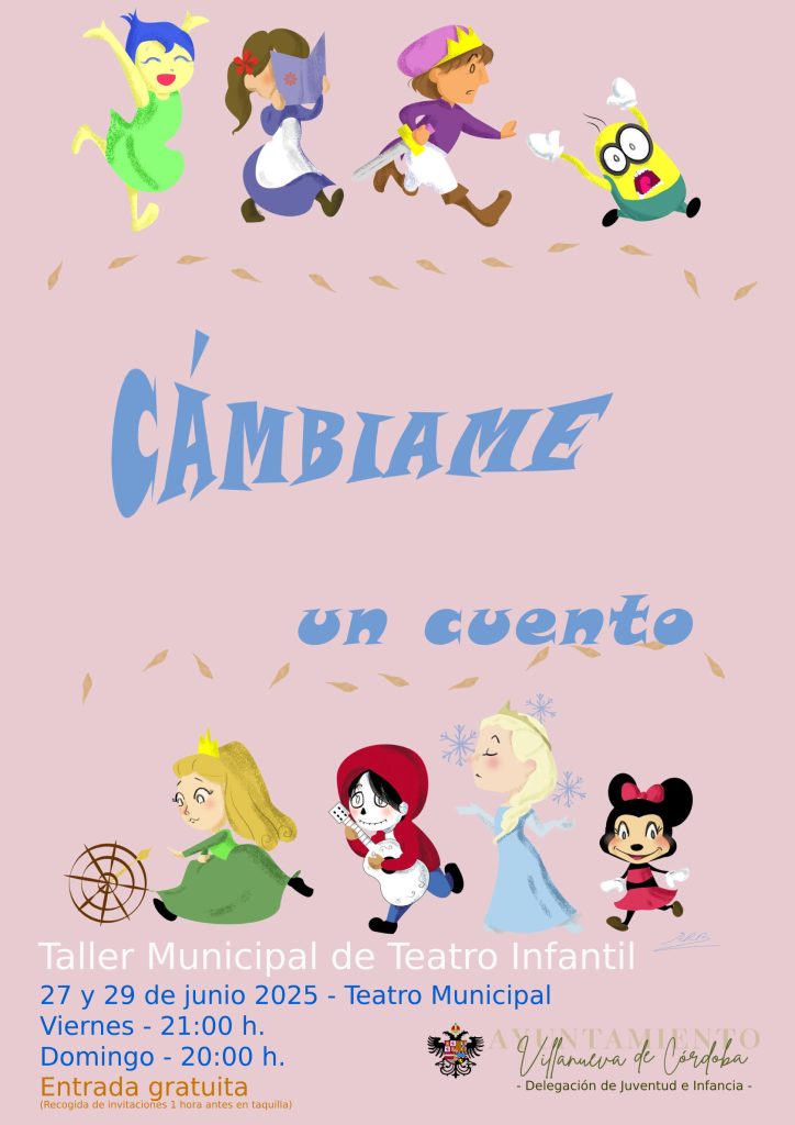 Taller Municipal de Teatro Infantil.