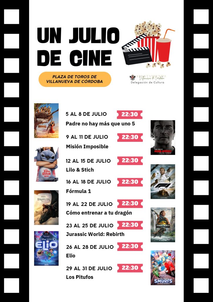 Un julio de cine